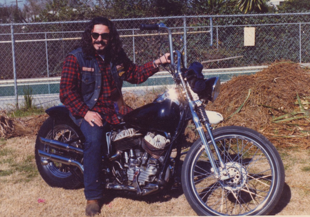 Barger in his younger years, when he was the main "Hells Angel"